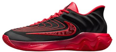NIKE Herren Giannis Immortality 4 Sneaker, Black Team Red Red, 43 EU
