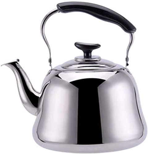 MYVVKIA Whistling Teapots Tea Kettle for Stove Top Kitchen Stainless Steel Whistling Tea Kettle with Ergonomic Handle for Winter