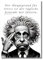 CLEAN SPORTS Albert Einstein Poster DIN A2 – schwarz/weiß Wandbild mit Zitat – Perfekt für Büro, Wohnzimmer & Arbeitszimmer - Der Hauptgrund für Stress ist der tägliche Umgang mit Idioten (DinA2)