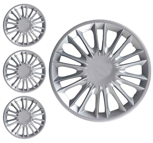 SERIE 4 BORCHIE - 4 COPRICERCHI COPPE RUOTA 15 PER LANCIA YPSILON 07->
