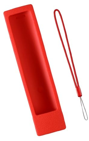 JDNH Funda de silicona resistente compatible con RMC3295 4K con protección remota de voz antideslizante, textura y resistencia a los impactos, anticaídas