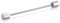 Honey Bear Collier bar de broches Cravate Clip pour hommes Chemise,mariage, fête, Business quotidien cadeau,argent (Hexagone Argent)
