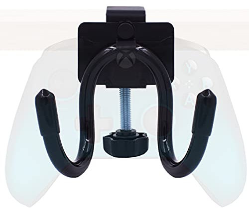 YYST Schreibtisch-Halterung für Game-Controller, Klemme, Halterung für PS3/PS4/PS5/Xbox 360/Xbox One/S/X/Elite/Series S/Series X Controller, Pro Controller (1)