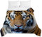 Chickw1 Tagesdecke Bettüberwurf Steppdecke, 3D Tiger Drucken Sommer Tagesdecken mit Präge Wohndecke aus Mikrofaser Gesteppt Bettdecke für Einzelbett Doppelbett (Gelb Tiger,150x200cm)