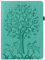 LMFULM® Case for Lenovo Tab K10 TB-X6C6F (10.3 Inch) PU Leather Protective Shell Smart Case with Stand Flip Cover Embossing Giraffe and Tree Green