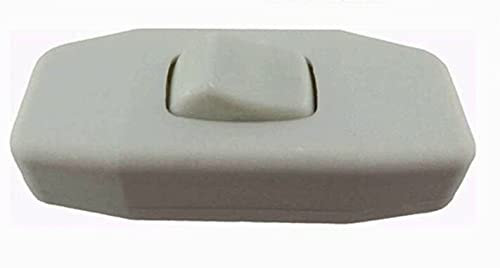 MixWare-MegaShop Interrupteur intermédiaire blanc avec décharge de traction 2 pôles, 6 A 250 V~