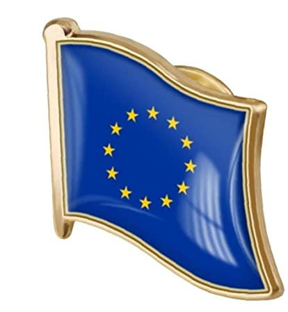 Europäische Union Flagge Pin Abzeichen Metall Emaille Revers Pin Brosche Europäische Union Der Flagge Badges Neuheit Zubehör