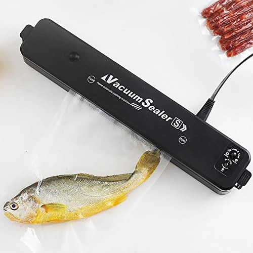 Sealing Machine,Home Portable Vacuum Sealer, 90W Food Freshness Vacuum Sealing Machine, Dry/Wet/Oil/Powder Universal, 60KPa Suction, Two Ways to Lock Freshness, Suitable