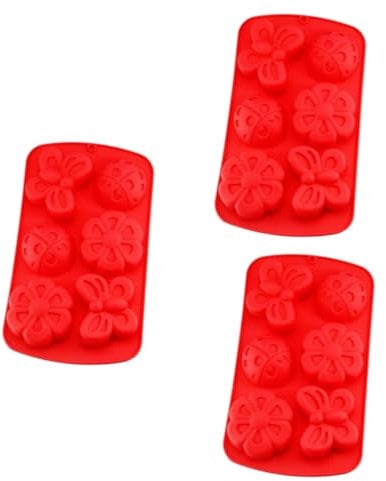TOPBATHY 3 Pz Stampo per sapone fai da te stampo in silicone per dolci formine in silicone per dolci per caramelle in antiaderente stampini anti-aderente