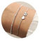CASSIECA Armband Damen Silber Armband Personalisiertes Armband mit Buchstaben Edelstahl Herz Armkette Personalisierte Geschenke für Freundin Frauen Teenager Mädchen Charme Armband Schmuck Geschenkbox