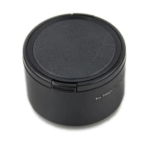 VYUHAksZ 49-72mm 49mm 52mm 55mm 58mm 62mm 67mm 72mm 77mm Tele Metall Gegenlichtblende for Canon for Nikon for Sony for tamron for Sigma for Olympus + Objektivdeckel(67mm)