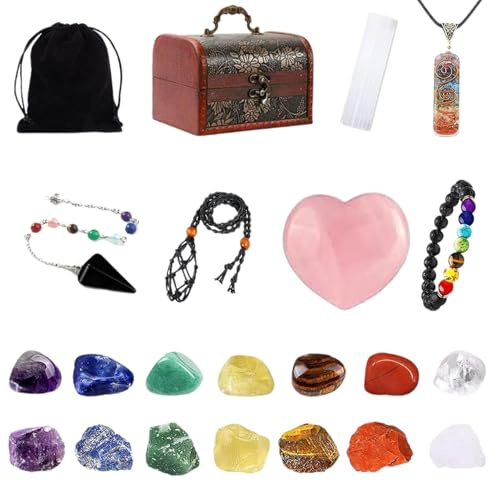 Petits cristaux, cristaux naturels - naturel pour le yoga - Petite pierre pour bureau, décoration de cristaux et pierres naturelles pour le yoga