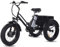 Broobey Erwachsenes Dreirad elektrisches 3-Rad-Fahrrad für Eltern Lastenfahrrad 20 * 4, Dreirad für senioren 70km Lange Reichweite, Unterstützung 150Kg, 48V*15Ah Batterien