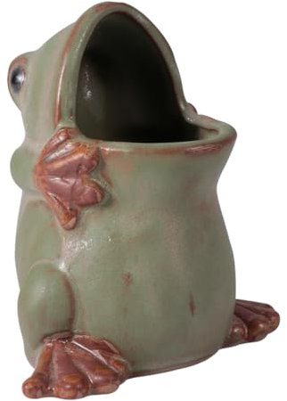 TOYANDONA 1 Pièce Pot de Plantes Vintage Européen Conteneur de Plantes de Décoratif pour Cactus Violettes Africaines Artisanal