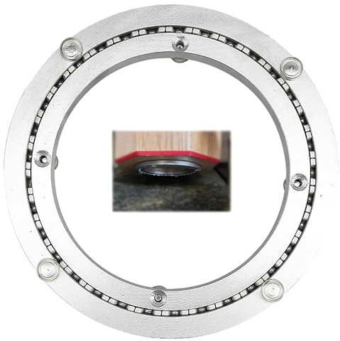 Schwerlast-Drehteller aus Metall mit Rutschfester Oberfläche, 50-68-80 cm, aus Aluminiumlegierung.(400mm (16 inches))