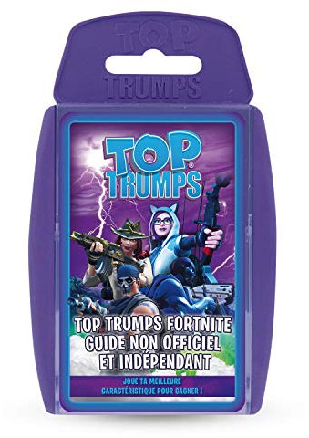 Winning Moves - Top Trumps - Fortnite - Jeux de cartes - Jeu de Société - Version Française