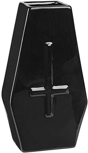 Coffin Large Vase Schwarz