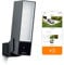 Netatmo Telecamera WIFI Esterna Intelligente con Sirena da 105 dB, Luce Integrata, Sensore di Movimento, Visione Notturna, Senza abbonamenti, Nero Intenso, NOC-S-IT
