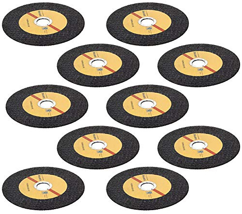 Utoolmart 107 mm x 1,2 mm x 16 mm, Kunstharz-Trennscheiben, schwarz, 10 Stück