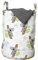 ABAKUHAUS Kindergarten Wäschesack, Lustige Childish Koala, Wäschekorb mit Griffen Kordelzugverschluss für Waschsalons, 33 cm breit x 49 cm hoch, Hellbraun Grau