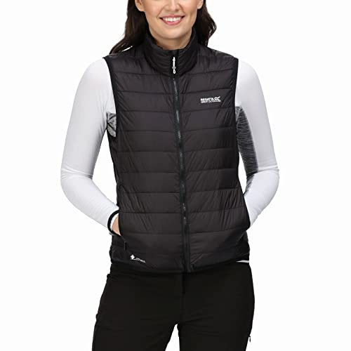 Regatta Womens Hillpack Quilted Insulated Bodywarmer Gilet - Black - 16