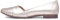 Hush Puppies Women's Marley Ballerina Ballet Flat, Gold, 5 UK