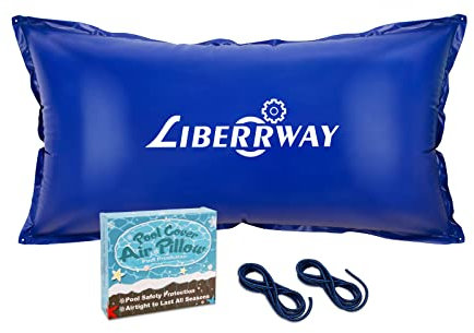 1.2x2.4 m Pool-Luftkissen für oberirdische Pools, winterliches Pool-Verschlussset, Winter-Poolabdeckung, Kissen, Poolkissen zum Überwintern, Seil im Lieferumfang enthalten