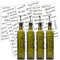 132 Oil & Vinegar Bottle Labels, Prefdo Bold Cursive Clear Waterproof & Oil-Proof Condiments Stickers Oil Dispenser Labels for Kitchen Organization and Storage(Black)