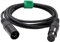 HangTon Mic Recorder Mixer Headphone Amplifier Balanced Audio Cable 4 Pin XLR Male to Female XLR 4 Pin (2 Meter)