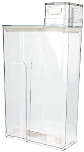 TOPBATHY Caja De Almacenamiento De Detergente para Ropa Botella De Subloción Lejía Líquida para Ropa Contenedores De Almacenamiento Alta Capacidad La Mascota Caja De Almacenaje Viajar