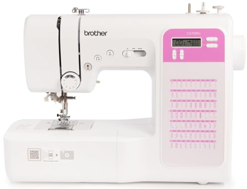 Brother CX70PE (Patchwork Edition) - Elektronische Nähmaschine mit 70 Nähstichen (nützlich, elastisch, dekorativ), automatisches Nähen, Multifunktionsdisplay
