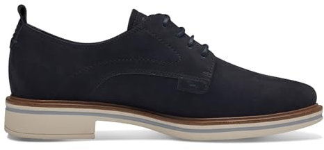 Tamaris Damen Low-Top Sneaker, Frauen Halbschuhe,Strassenschuhe,Freizeitschuhe,Turnschuhe,Laufschuhe,schnürschuhe,schnürer,Navy,37 EU