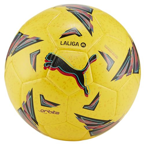 PUMA 084108-02 Orbita LaLiga 1 HYB Soccer Ball Unisex Yellow Tamaño 5