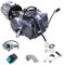 125ccm Motor Dirt Bike Pitbike Cross 4-Takt Engine Motor, 4 Gang 1-N-2-3-4 Niedriger Kraftstoffverbrauch Motor mit Pedalstart, Air-cooled Engine Motor für Dirt Bike Motorcycle CRF50 XR50 CRF70