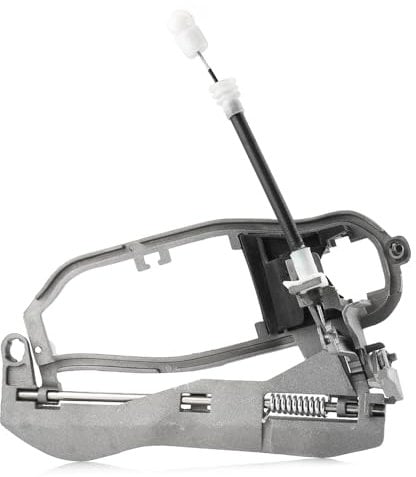 GEARLEADER Door Handle Carrier Inner Outside Front Left Passenger Side Compatible with BMW X5 E53 SUV 2000-2006 51218243615, 37681, 20937681