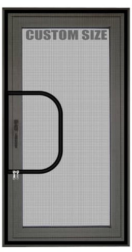 Malla mosquitera para Ventana de tamaño Personalizado, mosquiteras universales semitransparentes, protección para Ventanas para Gatos, Red autoadhesiva con Doble Cremallera