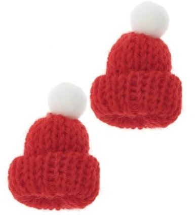 Rico Design Strickmützen, Miniatur, 2 Stück für die Welt der Wichtel