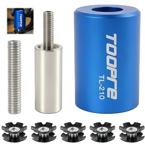 1 Pièces Écrou Étoile de Fourche, Outil de Réglage Vélo, Griffe de Fourche Avant, 22.2 mm 25.4 mm et 28.6 mm, pour afin de réaliser la maintenance et l assemblage quotidien des fourches avant