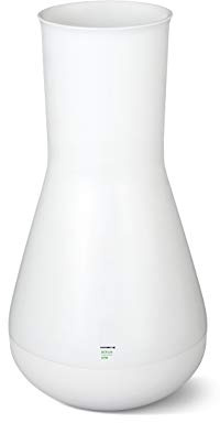 KPM Berlin: LAB Vase Kolbenform weiß, minimalistische große Porzellanvase, Moderne Blumenvase, 27 cm im Geschenkkarton (Konisch)