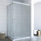Duschkabine Eckeinstieg 90x70 x 185 cm Schiebetür Eckdusche Duschabtrennung Duschtrennwand Glaswand Duschwand Glas Duschtür Eck Dusche ESG Echtglas Sicherheitsglas ohne Duschtasse | AQUABATOS