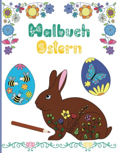 Ostern Malbuch für Kinder ab 6 Jahren | Ausmalbuch Ostern mit schönen Mandalas für Kinder: Mandala Malbuch Ostern ab 6 Jahren für Jungen und Mädchen | ... - Malbücher, Bastelbücher und Geschenkbücher)