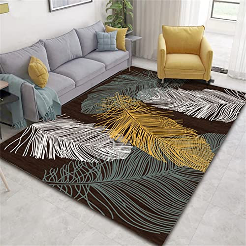 Teppichboden Auslegware Bad Matte Buntes, Modernes Schlafzimmerzubehör, Weicher Raumdekor, Feuchtigkeitsbeständiger Teppich 60X120CM Sofa Jugendzimmer