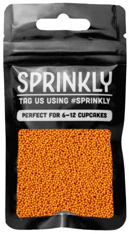 SPRINKLY - Glimmer 100's & 1000's - Orange - 30g
