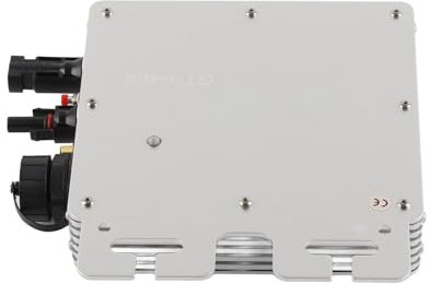 400W MPPT Onduleur de Lien de Réseau D'énergie Solaire 120V 230V Micro Onduleur de Contrôle WIFI(Argent)