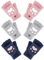 Bencailor 3 Paar Warme Fingerlose Fäustlinge mit Klappe Katzenpfote Winter für Frauen bei Kaltem Wetter (Hellgrau, Rosa, Marineblau)