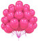 Ballons Roses, 50 Ballons Rose Vif 12 Pouces, Ballons en Latex Rose Foncé Mat, Ballons Fête pour Enfants, Ballons Pour Baby Shower Rose, Mariage Saint Valentin Décorations de Fête D'anniversaire