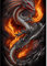 QENSPE Diamond Painting Drachen Diamant Painting 5D Diamond Painting Kit Erwachsene Kristall Full Diamant Drache Bilder Kinder Malerei Stickerei Set Kreuzstich Bilder Home Wand Dekor 30x40cm