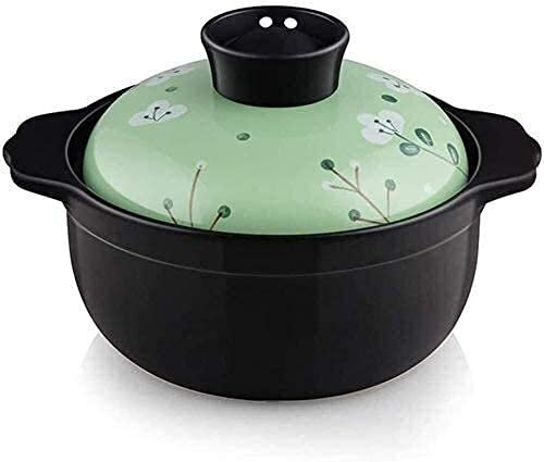 Clay Pot for Cooking Clay Casserole Terracotta Pot for Cooking - Heat Preservation and Energy Saving