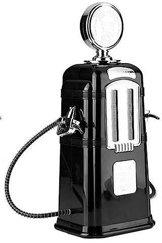 Doppelpistolen Schnapspumpe Tankstelle Schwarzbierspender Alkohol Flüssigkeit Softdrink Getränkespender Maschine Bar Bier Werkzeuge,Black