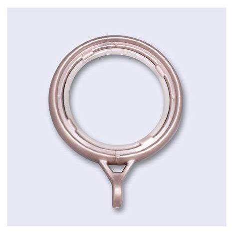 Bagues de draperies 20 PCS Rideau de douche Rideau de 1,3 pouce Plastique Draperies à oeillet Bague Rideau Rideau Silencer Bague coulissante (couleur assortie) Rideaux de douche ( Color : Rose gold )